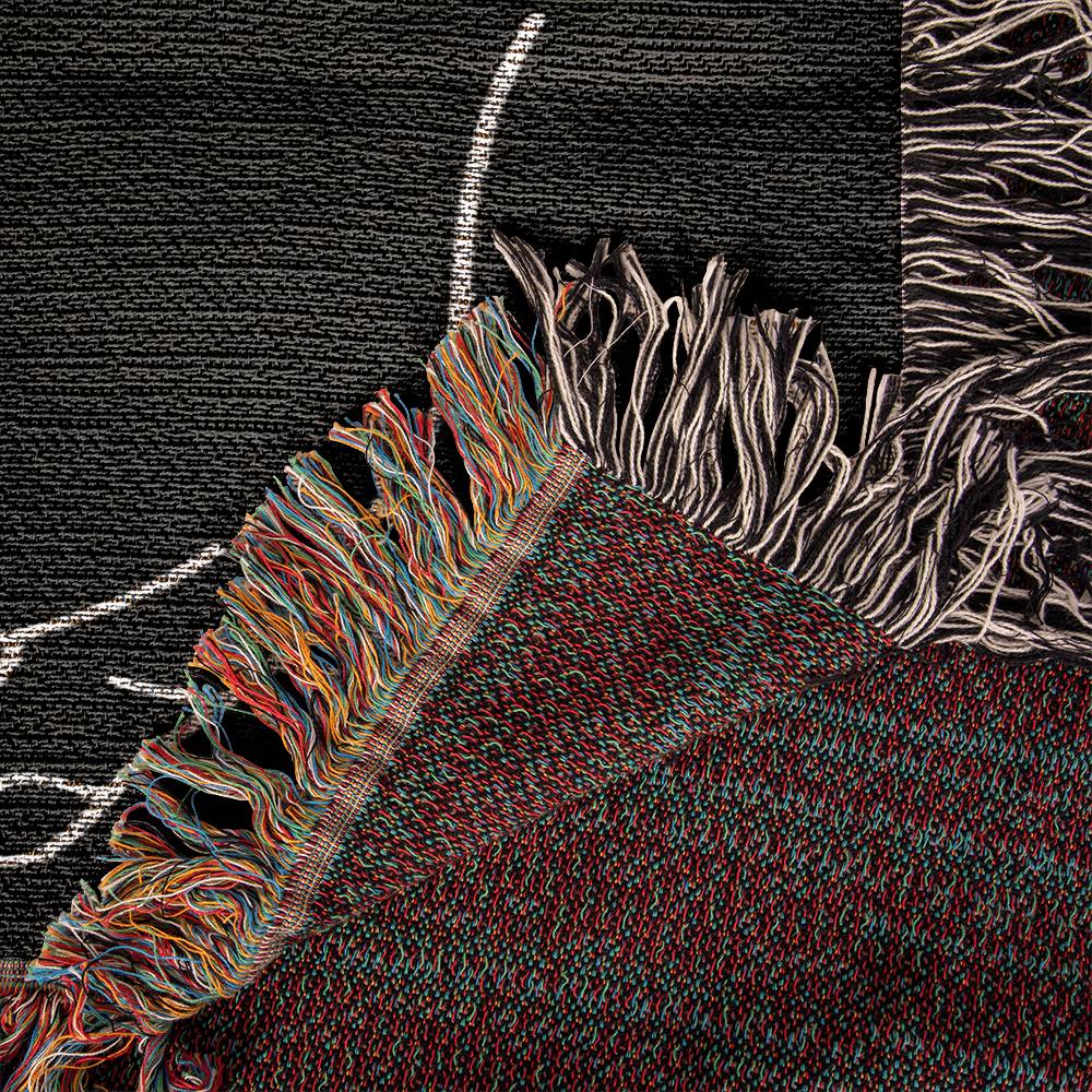 We're A Team - Heirloom Woven Blanket - Couples Gift - Husband & Wife Gift - Romantic Gift - Anniversary Gift - Valentines Gift - Birthday Gift