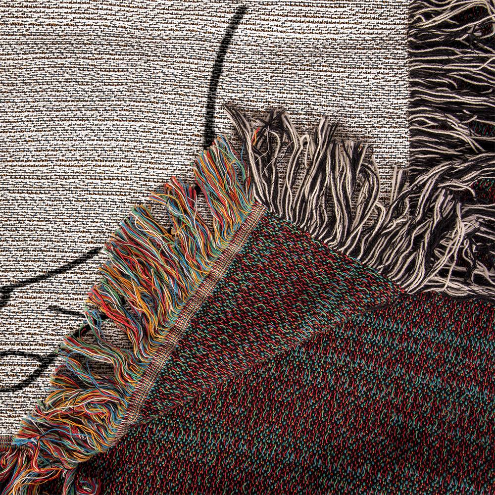 We're A Team - Heirloom Woven Blanket - Couples Gift - Husband & Wife Gift - Romantic Gift - Anniversary Gift - Valentines Gift - Birthday Gift