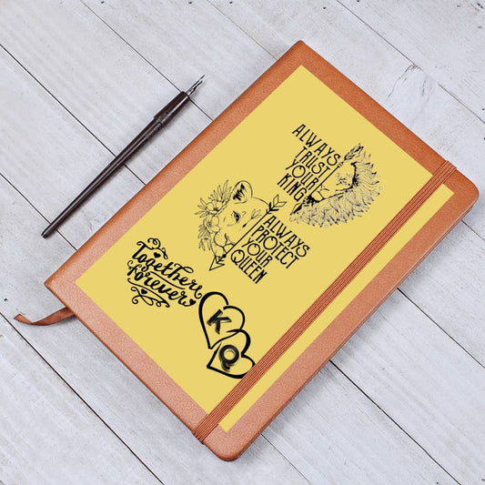 Always Trust Your King Always Protect Your Queen - Graphic Journal - Couples Gift - Husband & Wife Gift - Wedding Gift - Romantic Gift - Anniversary Gift - Valentines Gift - Birthday Gift