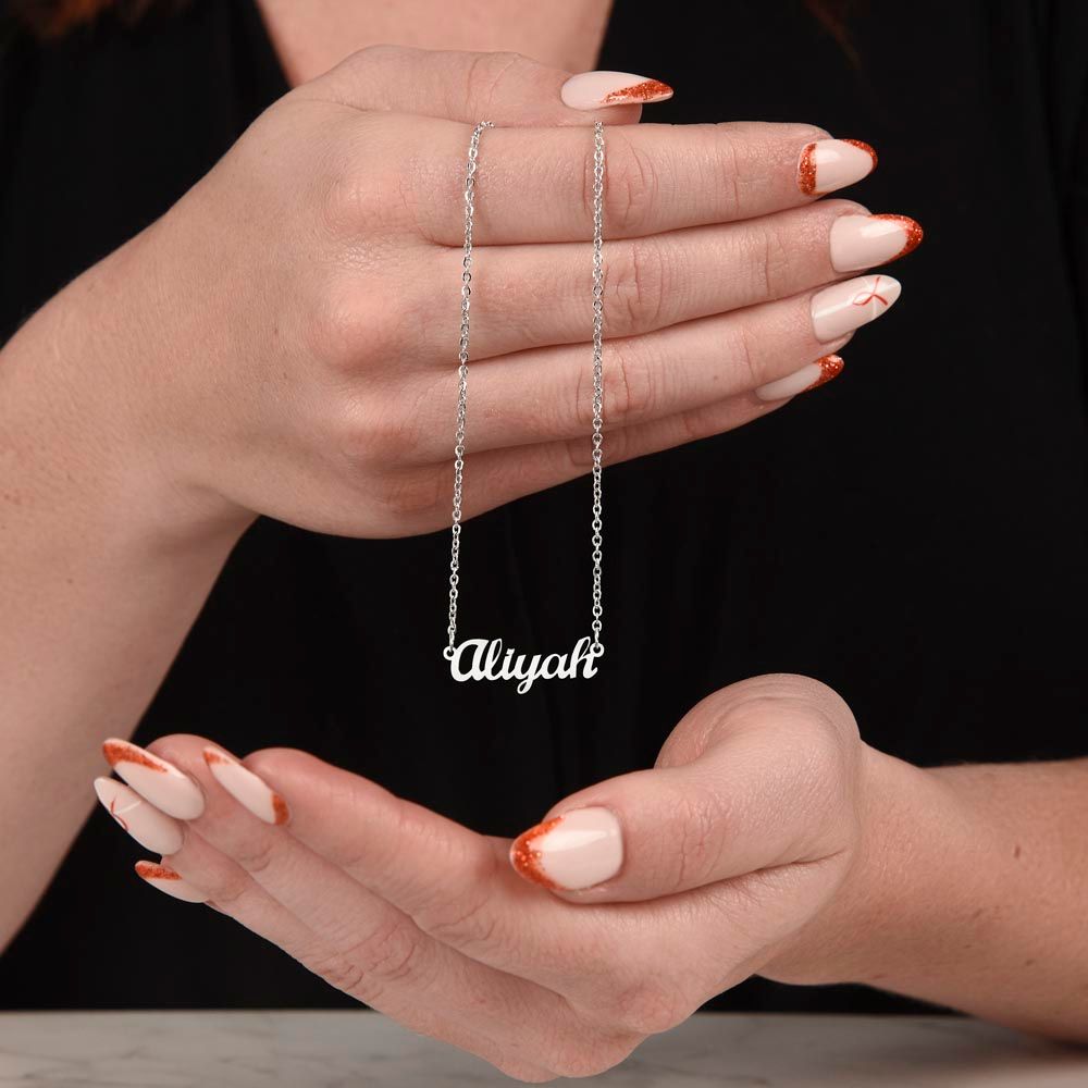 Custom Name Necklace (No Message Card) - Gift for Her - Mother's Day Gift - Graduation Gift - Personalized Gift - Women Name Necklace - Birthday Gift - Christmas Gift