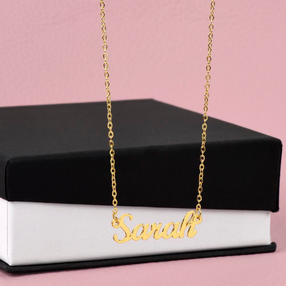 Custom Name Necklace (No Message Card) - Gift for Her - Mother's Day Gift - Graduation Gift - Personalized Gift - Women Name Necklace - Birthday Gift - Christmas Gift